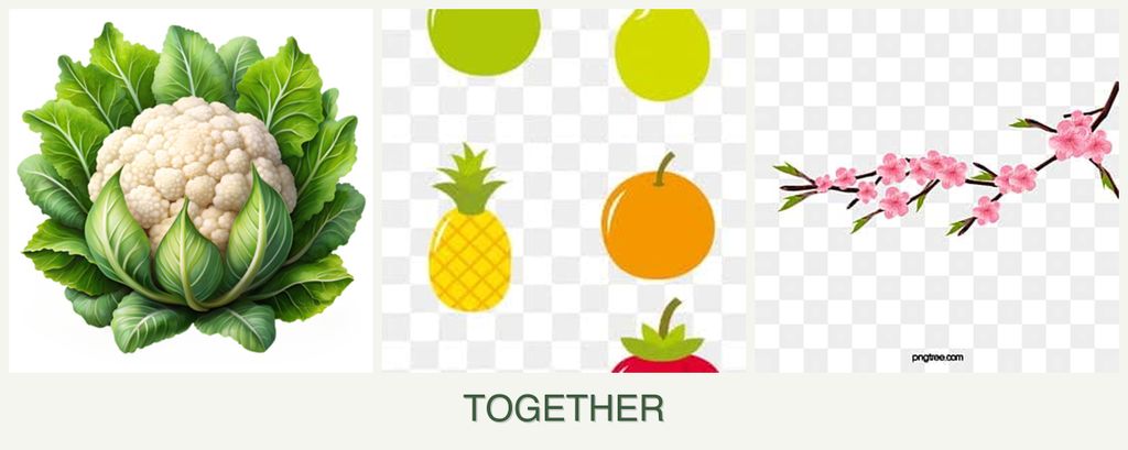 Can you plant cauliflower, pears and peaches together?