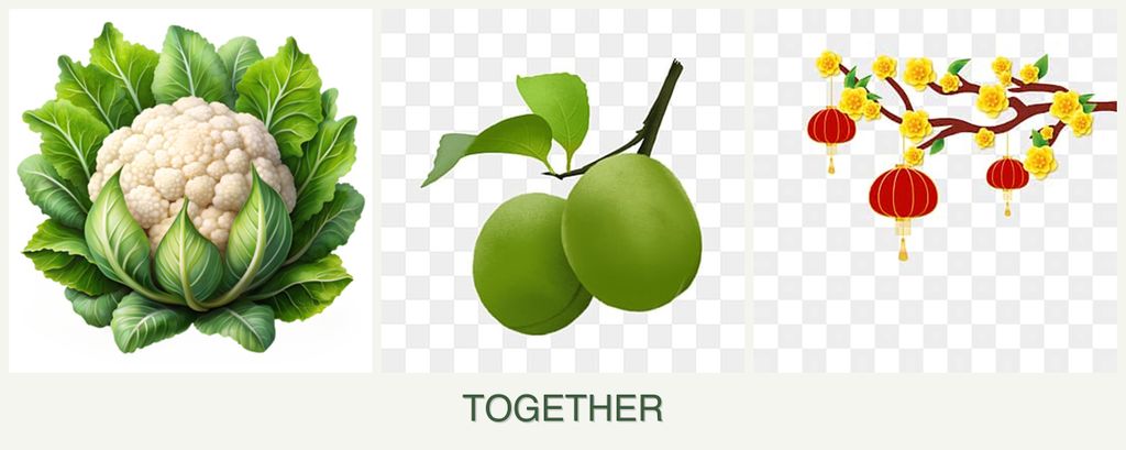 Can you plant cauliflower, plums and apricots together?