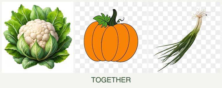 Can you plant cauliflower, pumpkin and chives together?
