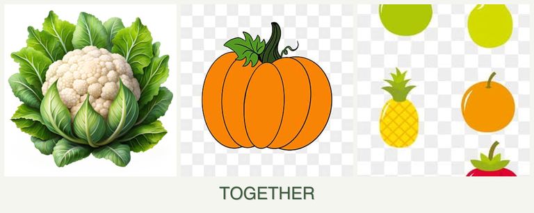 Can you plant cauliflower, pumpkin and pears together?