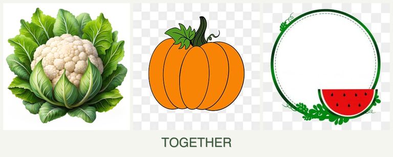 Can you plant cauliflower, pumpkin and watermelons together?