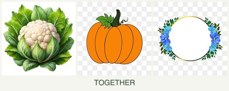 Can you plant cauliflower, pumpkin and zinnias together?