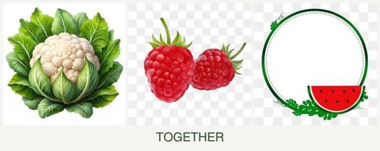 Can you plant cauliflower, raspberries and watermelons together?