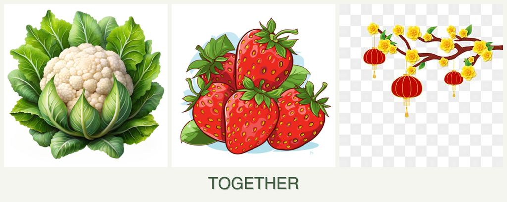 Can you plant cauliflower, strawberries and apricots together?