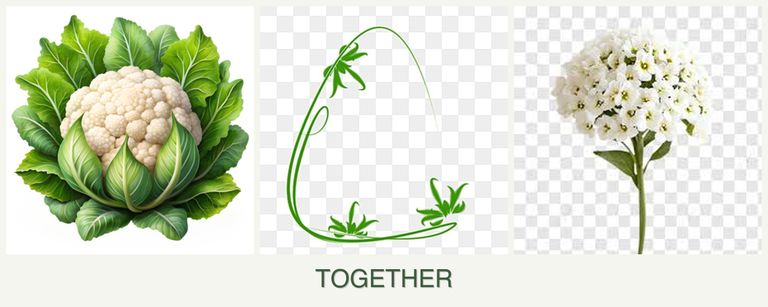 Can you plant cauliflower, tarragon and alyssum together?