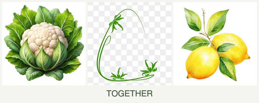 Can you plant cauliflower, tarragon and lemons together?