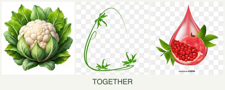 Can you plant cauliflower, tarragon and pomegranates together?