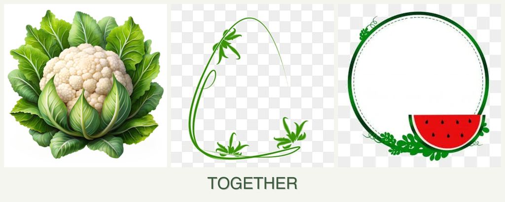 Can you plant cauliflower, tarragon and watermelons together?