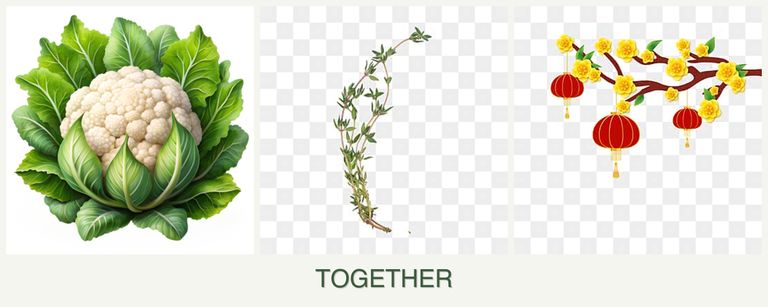 Can you plant cauliflower, thyme and apricots together?