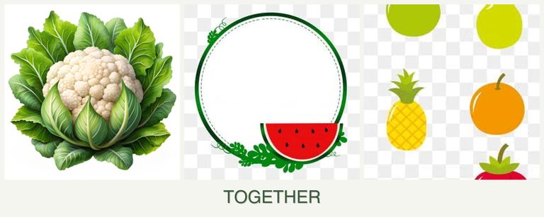 Can you plant cauliflower, watermelons and pears together?