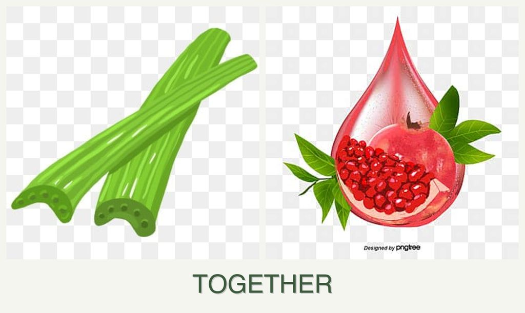 Can you plant celery and pomegranates together?