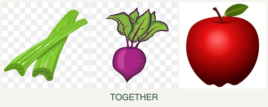 Can you plant celery, beets and apples together?