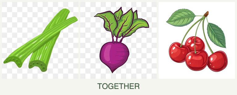 Can you plant celery, beets and cherries together?