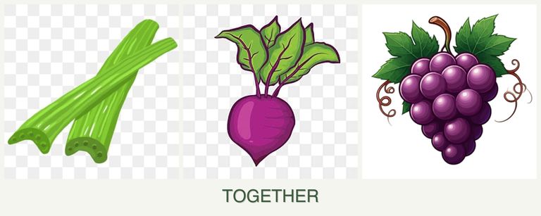 Can you plant celery, beets and grapes together?
