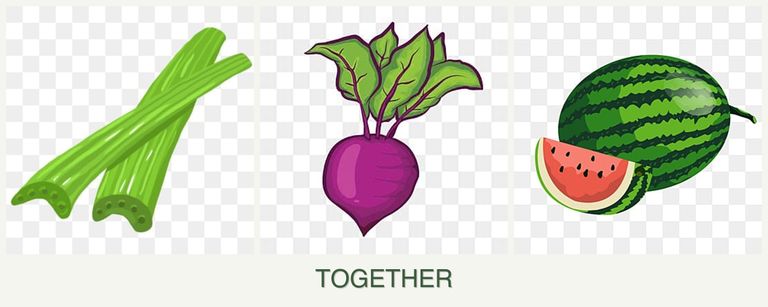 Can you plant celery, beets and melons together?