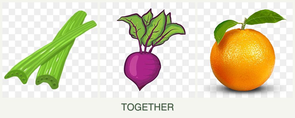 Can you plant celery, beets and oranges together?