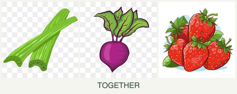 Can you plant celery, beets and strawberries together?