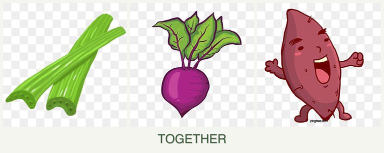 Can you plant celery, beets and sweet potatoes together?