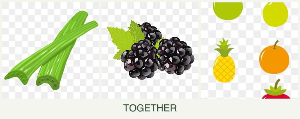 Can you plant celery, blackberries and pears together?