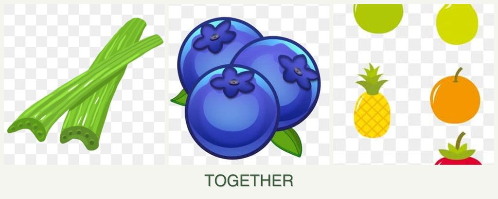 Can you plant celery, blueberries and pears together?