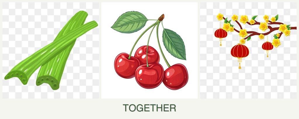 Can you plant celery, cherries and apricots together?