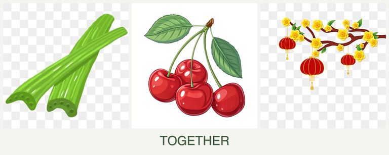 Can you plant celery, cherries and apricots together?