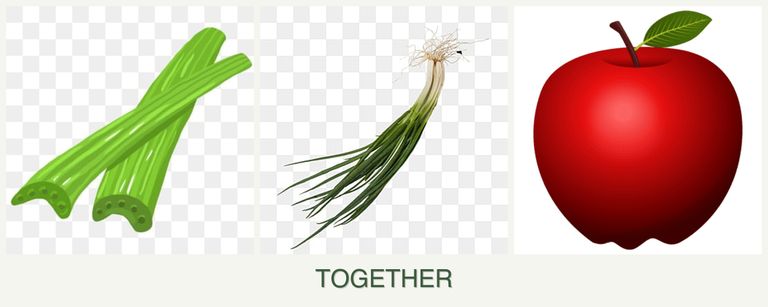 Can you plant celery, chives and apples together?