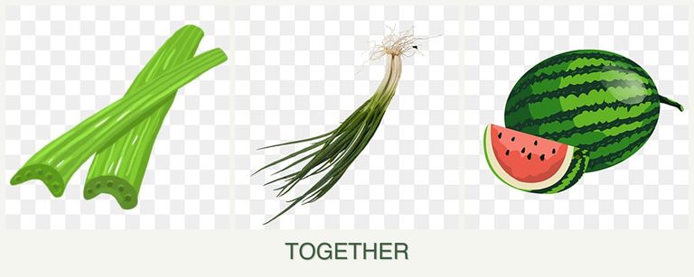 Can you plant celery, chives and melons together?