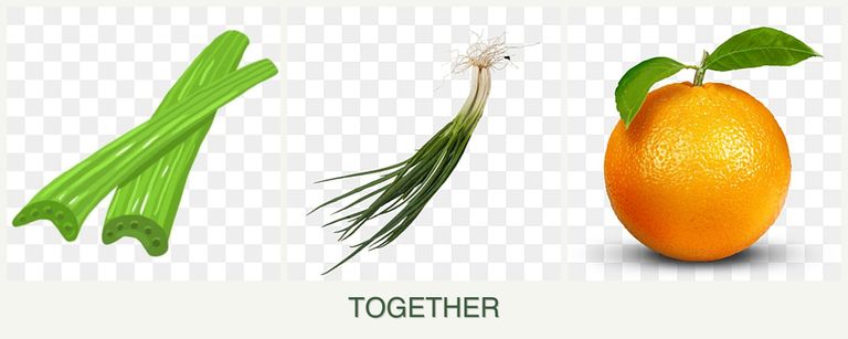 Can you plant celery, chives and oranges together?