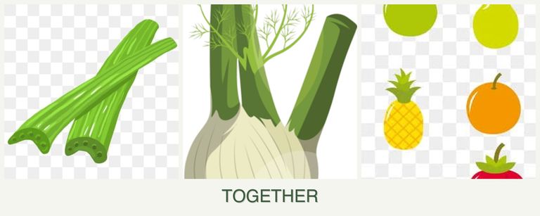 Can you plant celery, fennel and pears together?