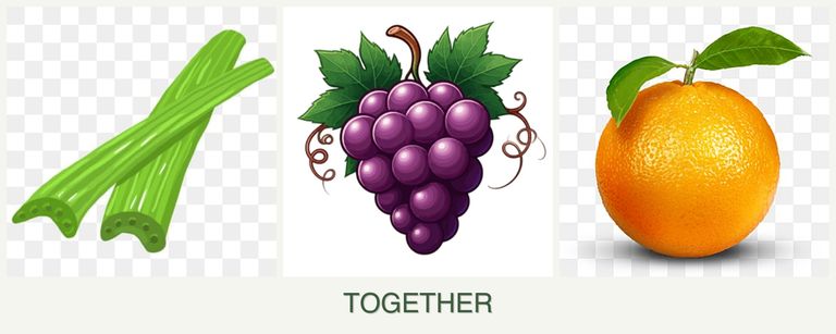 Can you plant celery, grapes and oranges together?