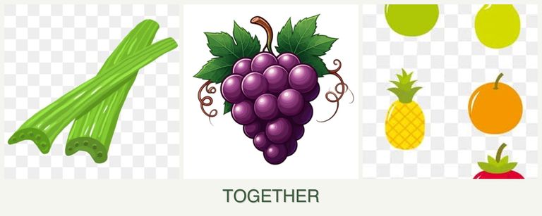 Can you plant celery, grapes and pears together?