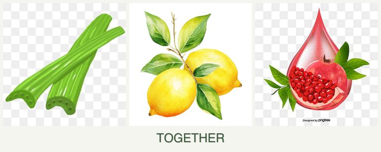 Can you plant celery, lemons and pomegranates together?