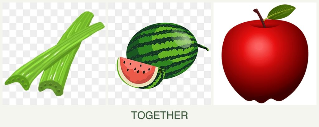 Can you plant celery, melons and apples together?