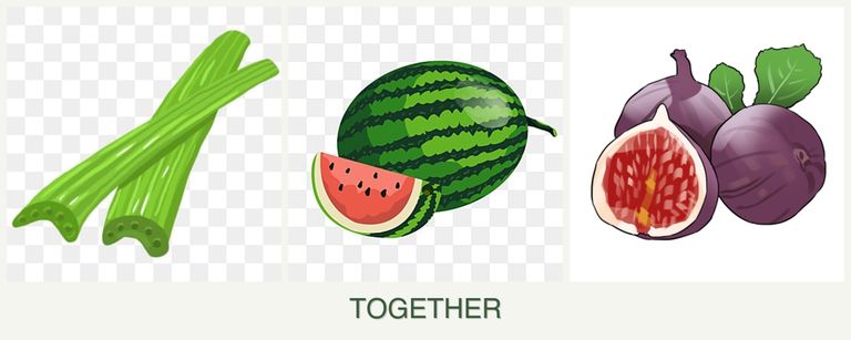 Can you plant celery, melons and figs together?