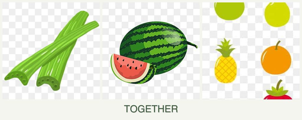 Can you plant celery, melons and pears together?