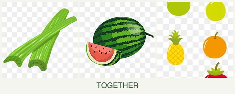 Can you plant celery, melons and pears together?