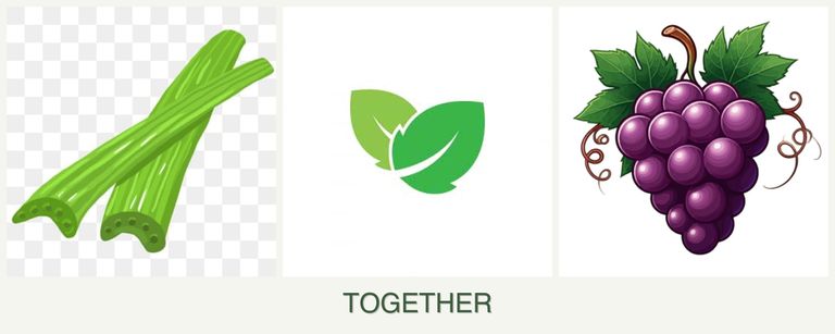 Can you plant celery, mint and grapes together?
