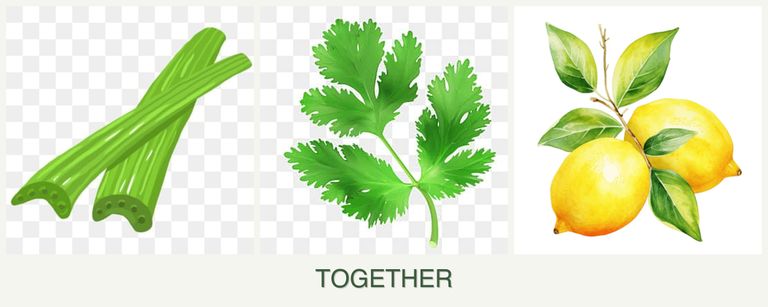Can you plant celery, parsley and lemons together?