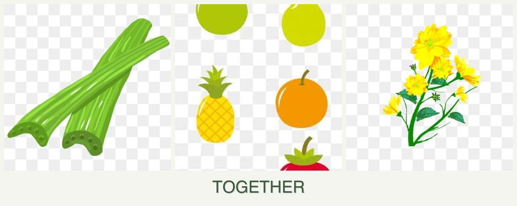 Can you plant celery, pears and calendula together?