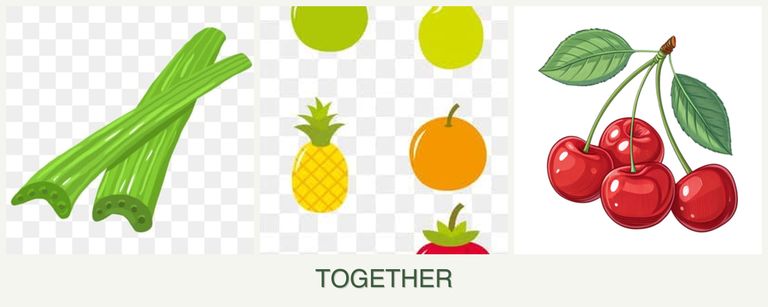 Can you plant celery, pears and cherries together?