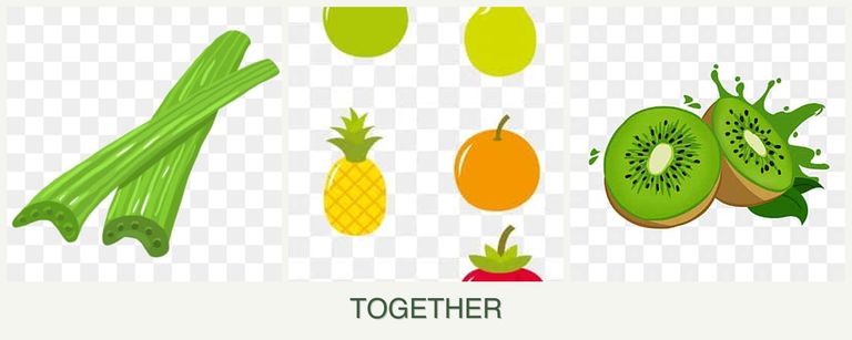 Can you plant celery, pears and kiwi together?