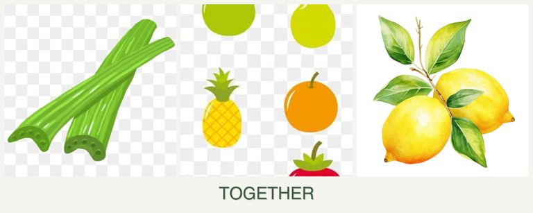 Can you plant celery, pears and lemons together?