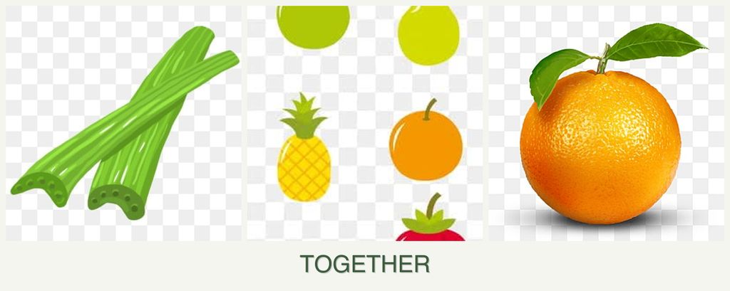 Can you plant celery, pears and oranges together?