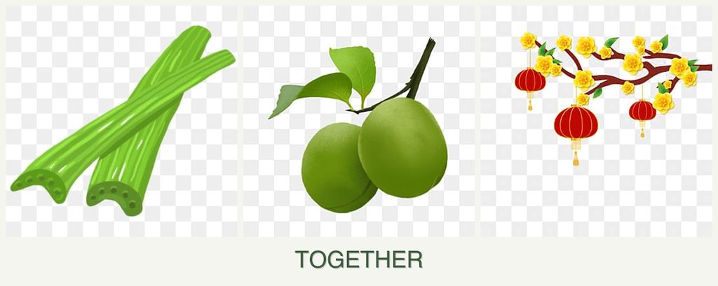 Can you plant celery, plums and apricots together?
