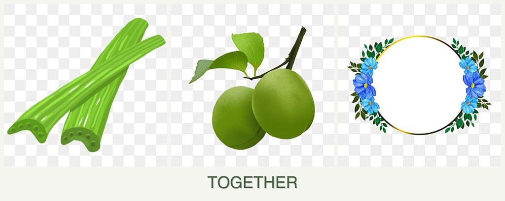 Can you plant celery, plums and zinnias together?