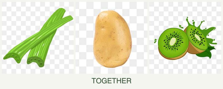 Can you plant celery, potatoes and kiwi together?