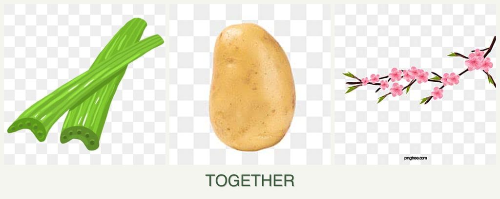 Can you plant celery, potatoes and peaches together?