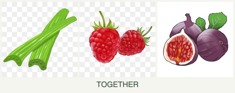Can you plant celery, raspberries and figs together?