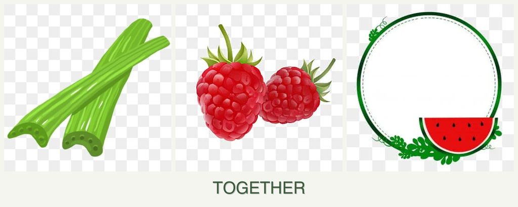 Can you plant celery, raspberries and watermelons together?